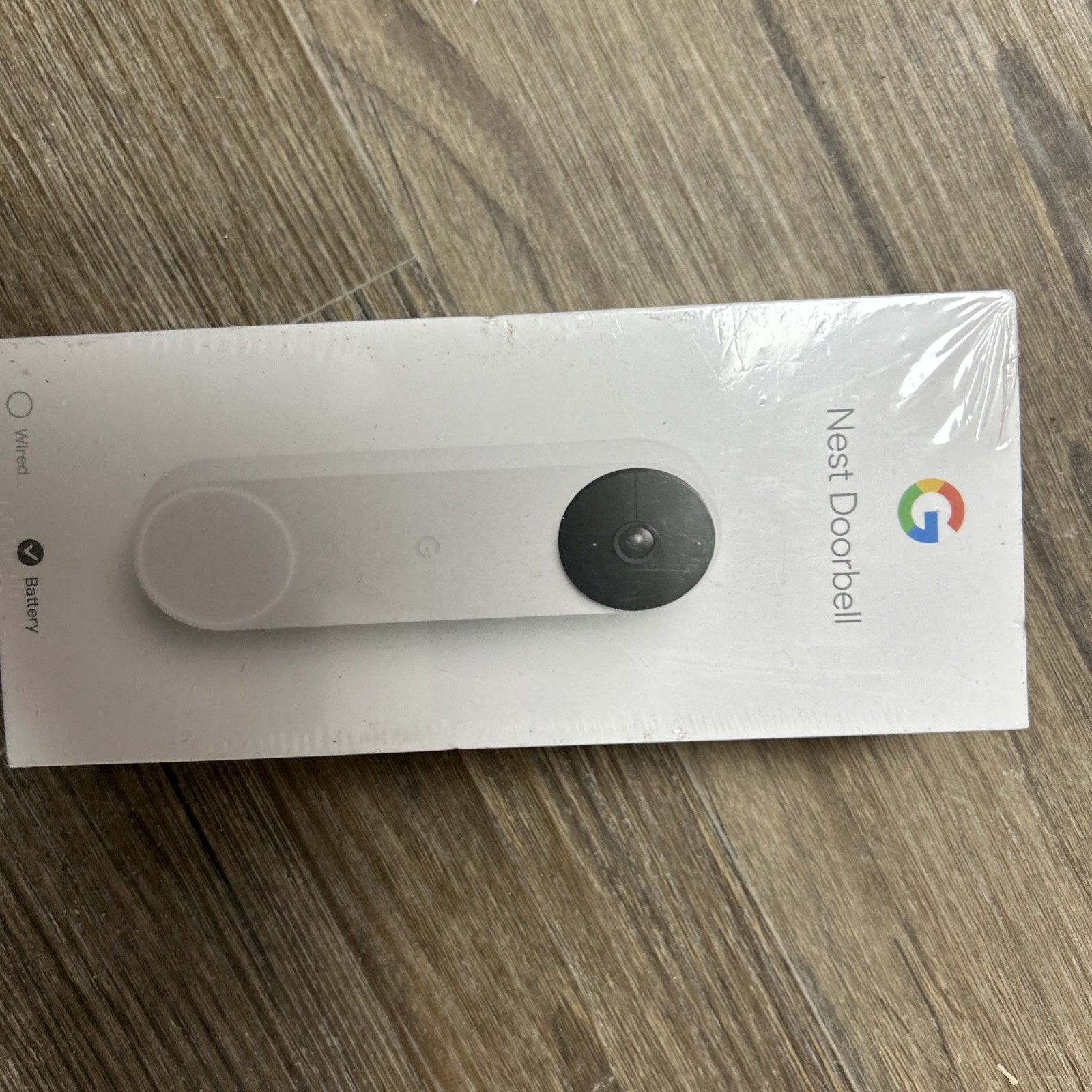 Google Nest Doorbell, Battery - Snow