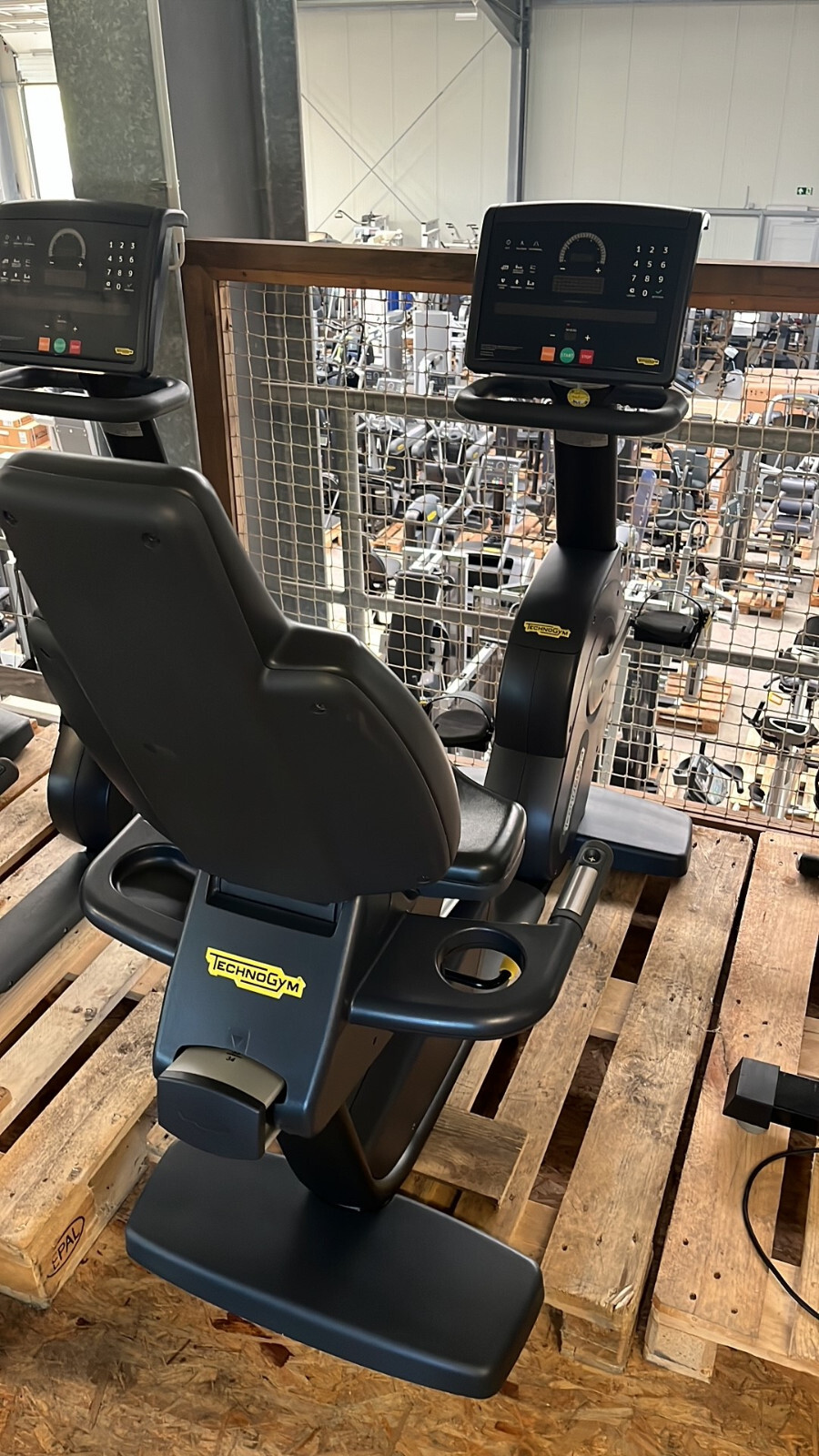 TechnoGym Bike 1000 SP RECLINE Bicycle Recumbent Exercise Bike - PROFESSIONAL - GYM - Physio