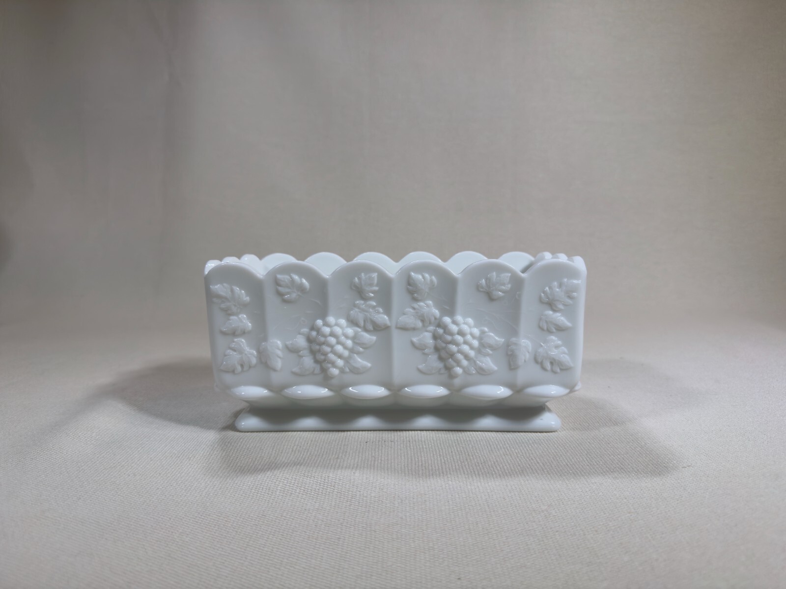 Vintage Westmoreland Milk Glass Planter— Mint Condition