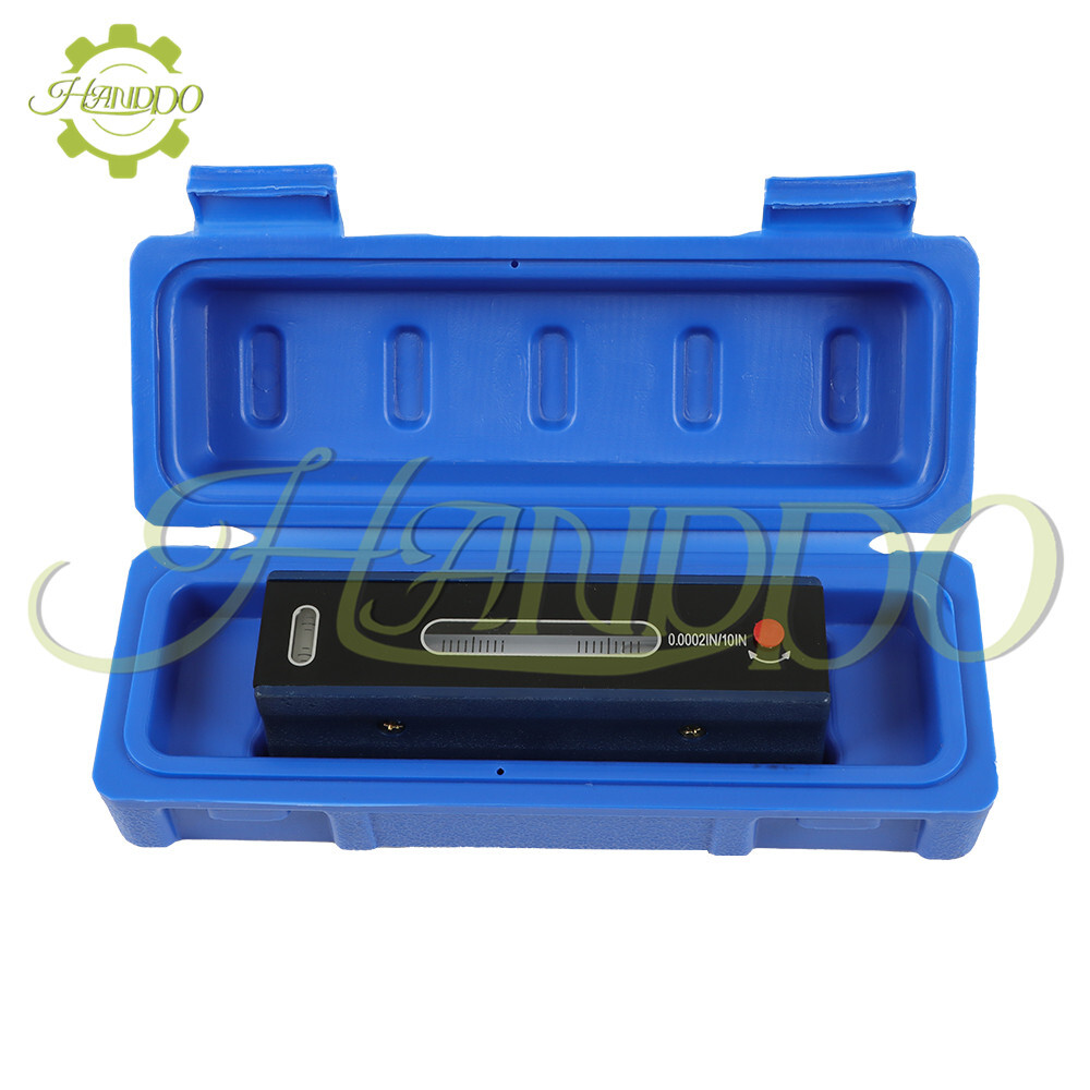 6" MASTER PRECISION LEVEL FOR MACHINIST TOOL 0.0002''/10'' NEW