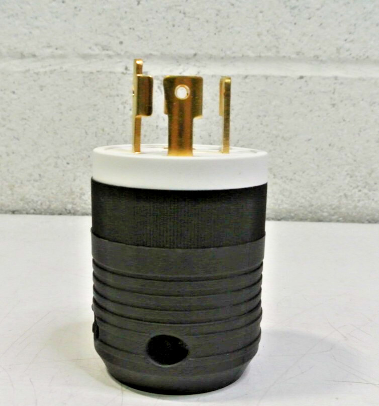 Elegrp Grounding Locking Plug 3 Pole 4 Wire 30 Amp 250 V