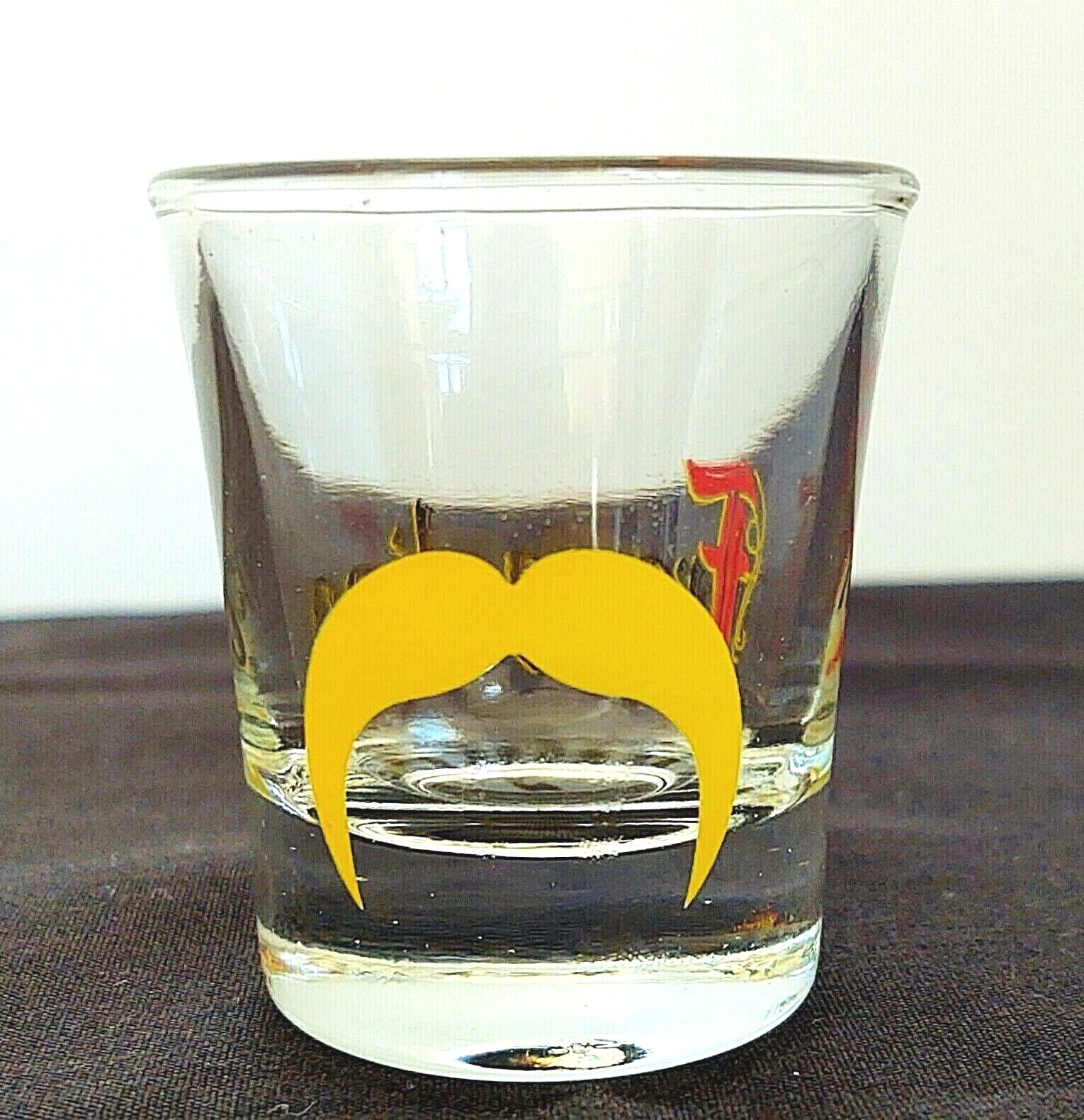 NEW ! FRANGELICO MUSTACHE  SHOT GLASS / TOOTHPICK HOLDER