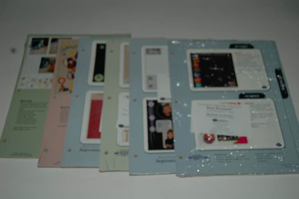 Creative Memories Page Patterns All Years and Seasons