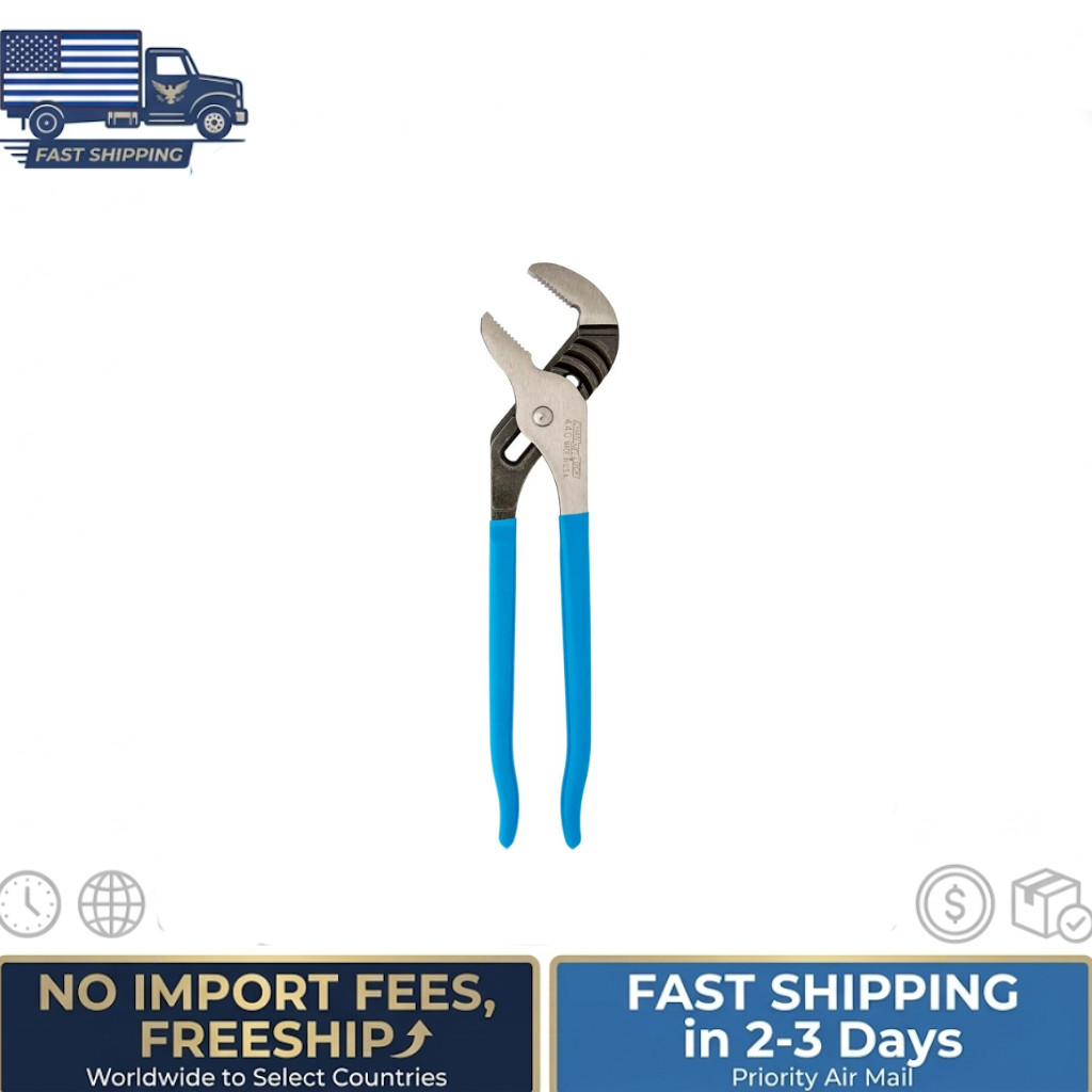 CHANNEL LOCK 440 12” Adjustable Straight Jaw Tongue & Groove Pliers MADE IN USA