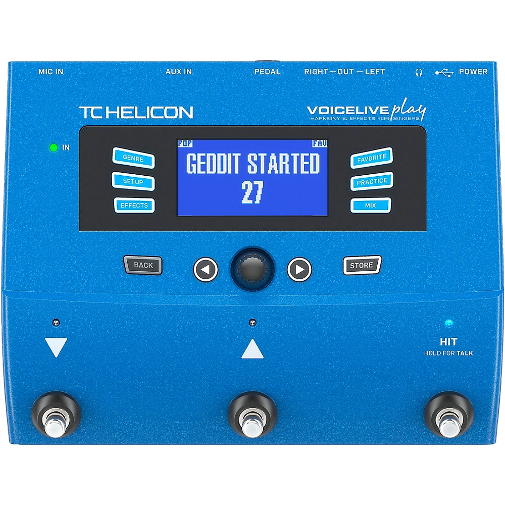 TC Helicon VoiceLive Play Vocal Effects Pedal