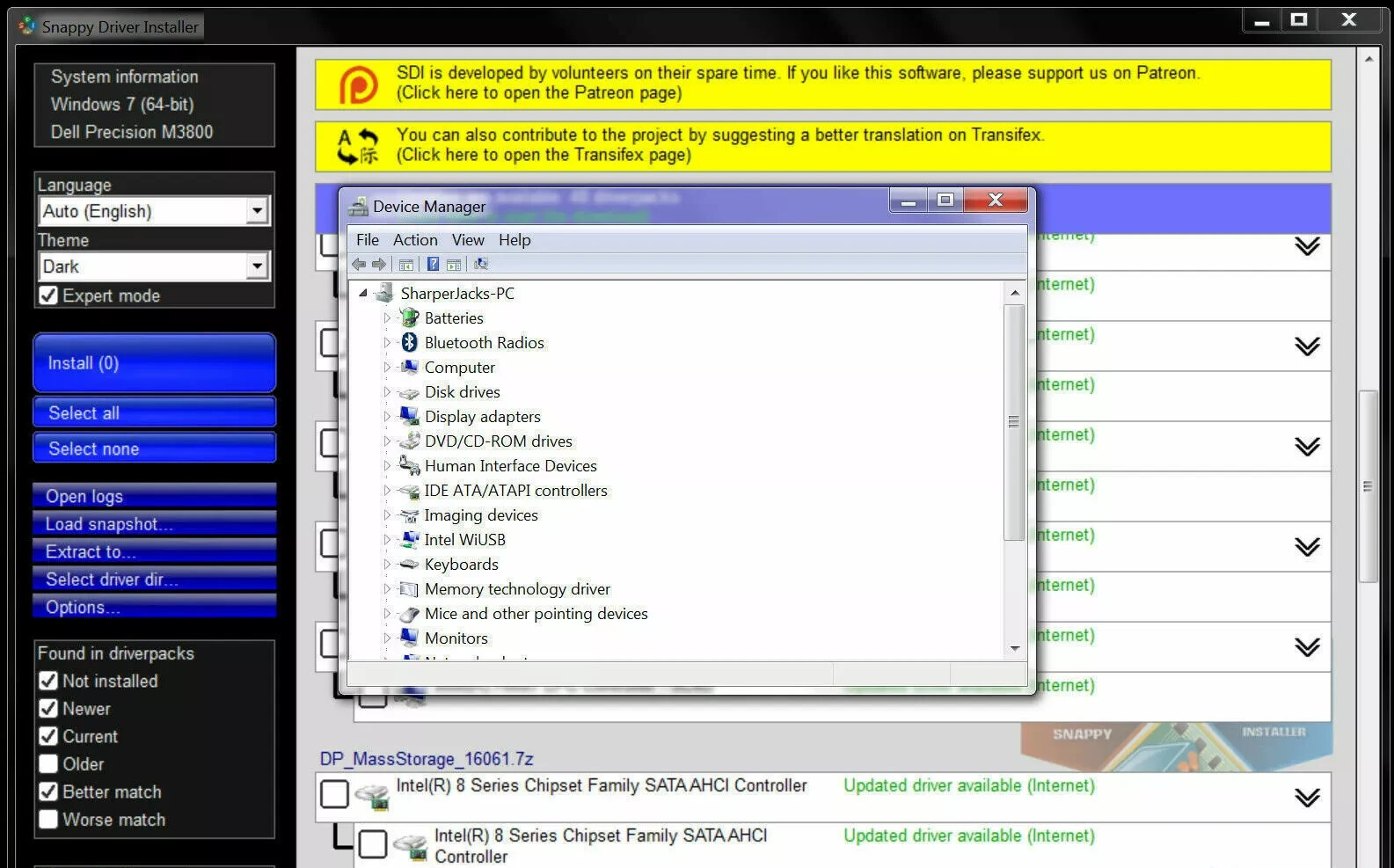 Snappy Driver Installer Automatic Driver Utility Software Installation Updater