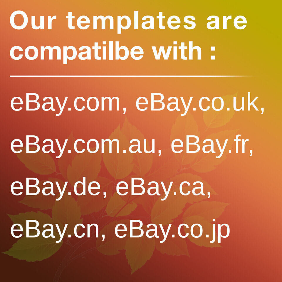 eBay Mobile Responsive Templates eBay Listing Auction Template HTTPS Secure