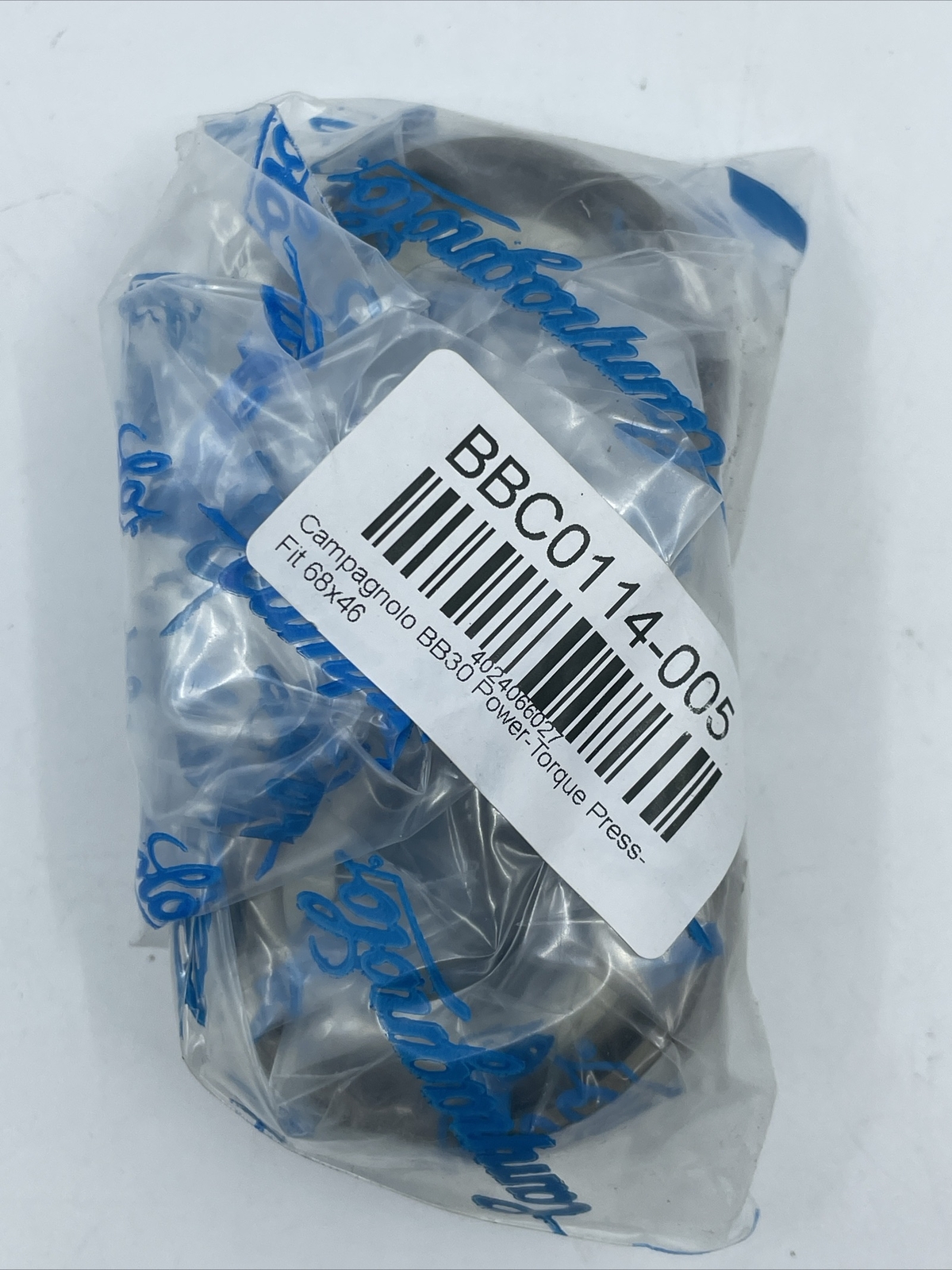 NEW Campagnolo Power-Torque OS Fit Integrated BB30 Bottom Bracket Cups 68x46