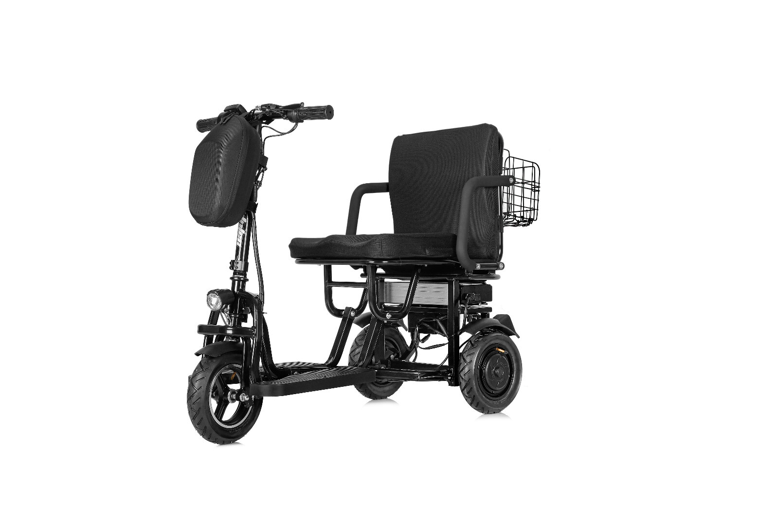 3 Wheel Folding Mobility Scooter Power Wheel Chairs Electric Long Range Portable