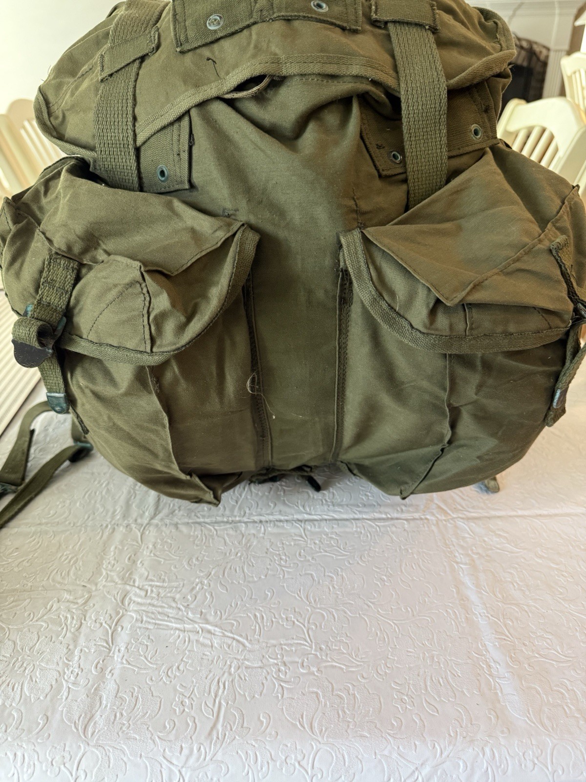 Vietnam War ARVN Ranger X Frame New   UnissuedRucksack Pack US Army Olive Green