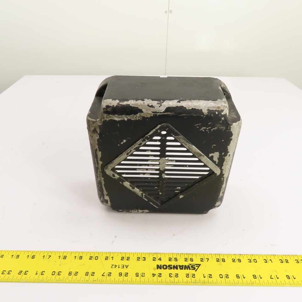 Cast Electrical Fan Shroud Box Cover 9-1/4" x 9-1/4" x 4-1/4" W
