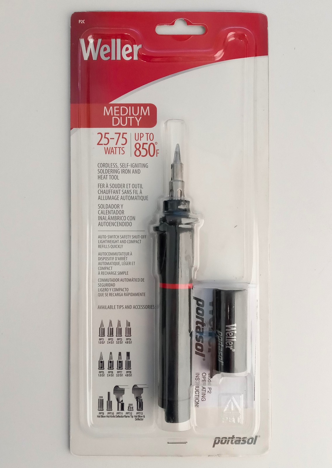 Weller Cordless Self Igniting Soldering Iron And Heat Tool, Ireland P2C