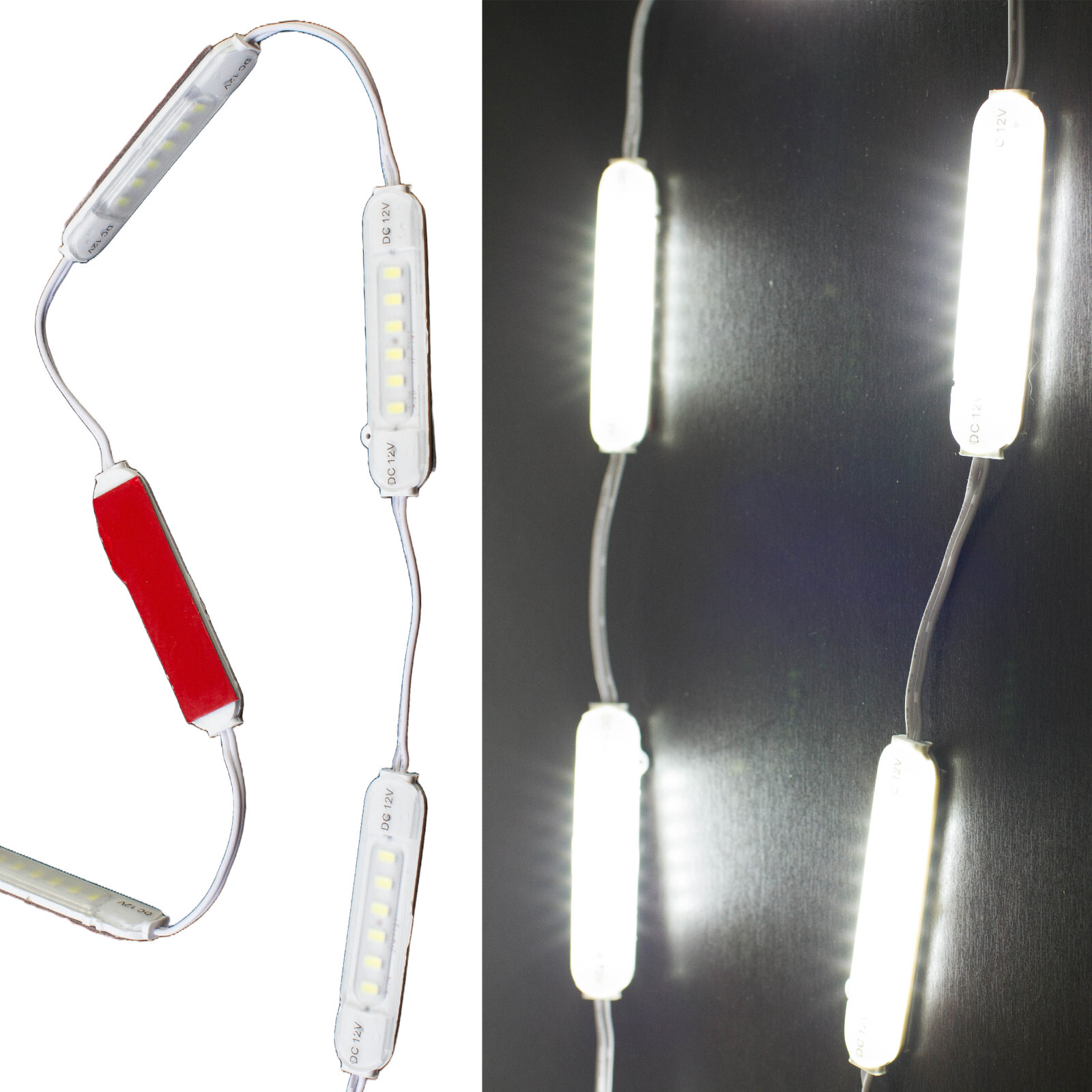 Showcase LED Light 9ft Brightest COB for display case trade show + Power supply