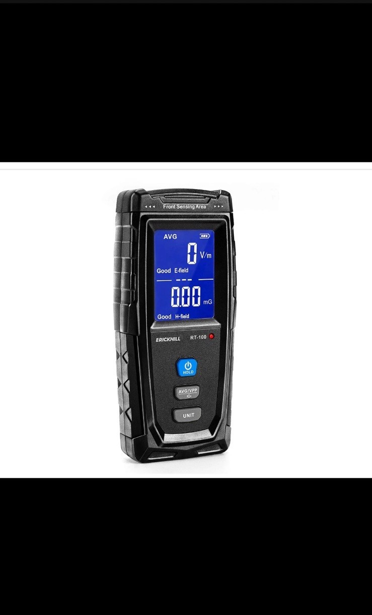 ERICKHILL RT-100 EMF Tester - Professional Electromagnetic Field Meter