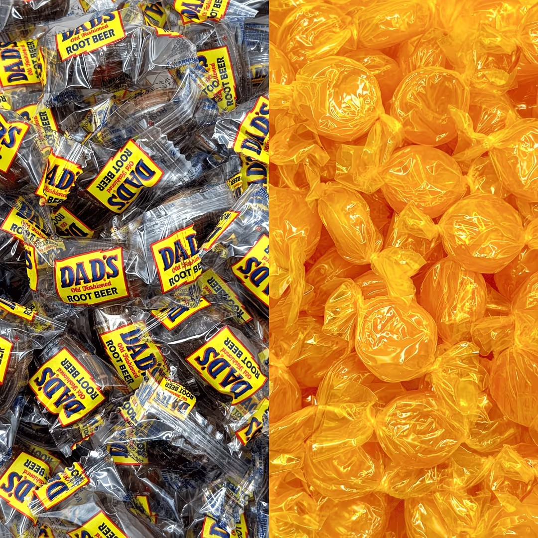 Root Beer Barrels & Butterscotch Hard Candy Mix | 1LB ~ 2LB | Free Shipping!