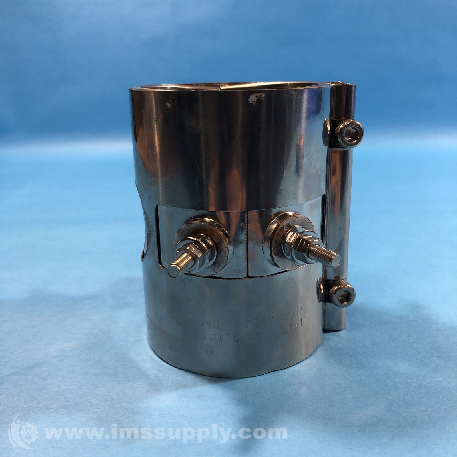 SND 70 X 100 200V-800W Stainless Steel Band Heater FNIP