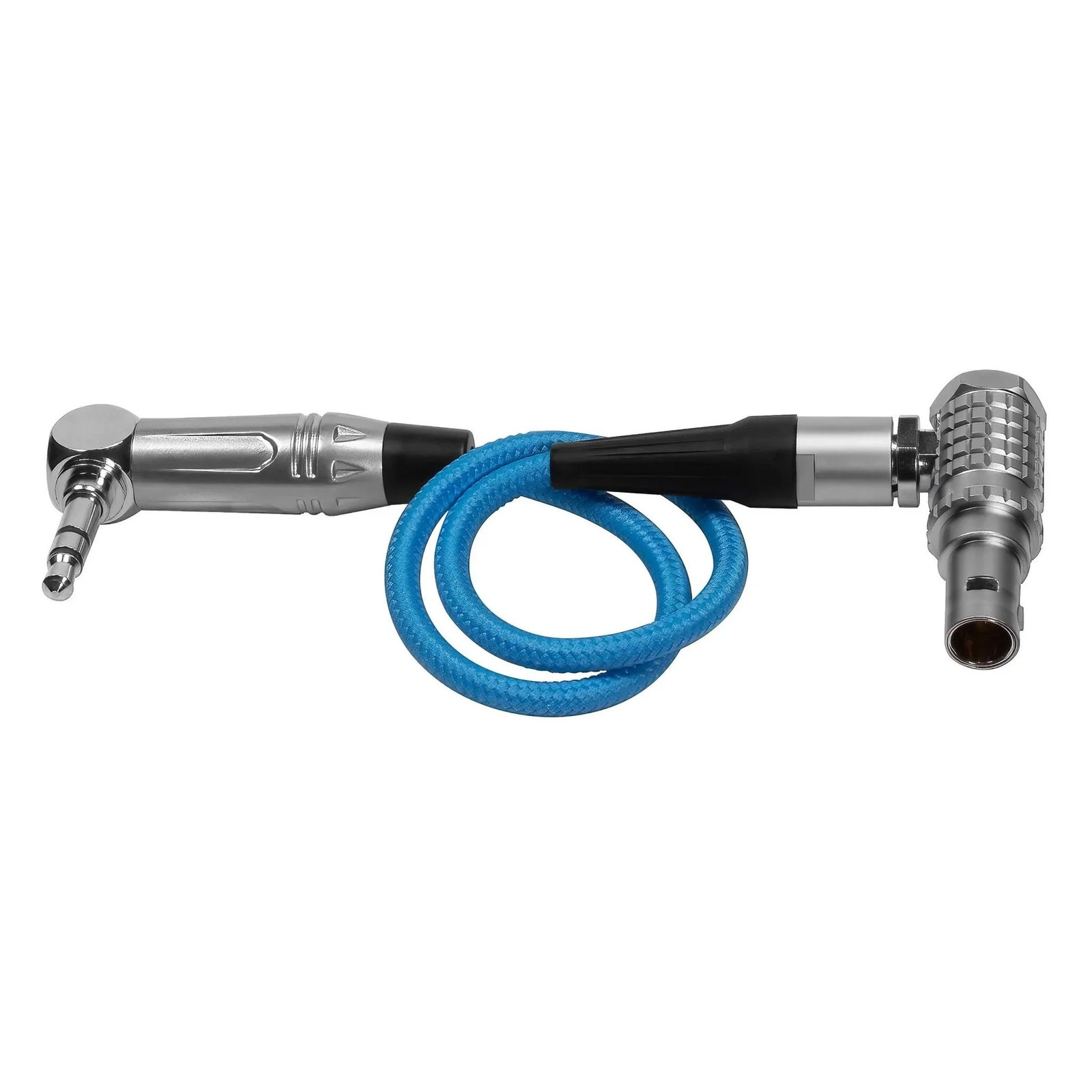 Kondor Blue LEMO 5-Pin to 3.5mm Right Angle Time Code Cable for ARRI Alexa, 10"
