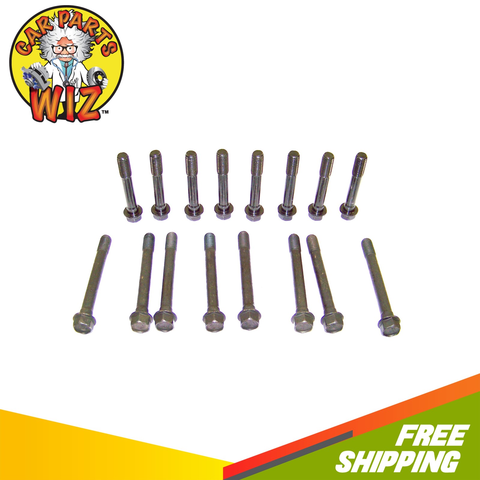 Engine Head Bolt Kit Fits 85-95 Chevrolet GMC Camaro Firebird 2.8L 12V