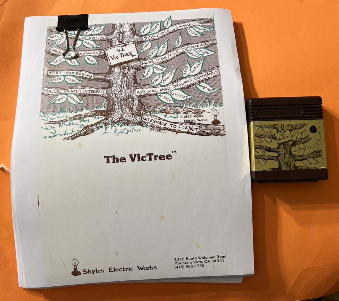 The Vic Tree Model VT-64 - 1982 Skyles Electric Works - Commodore 64 - Very rare