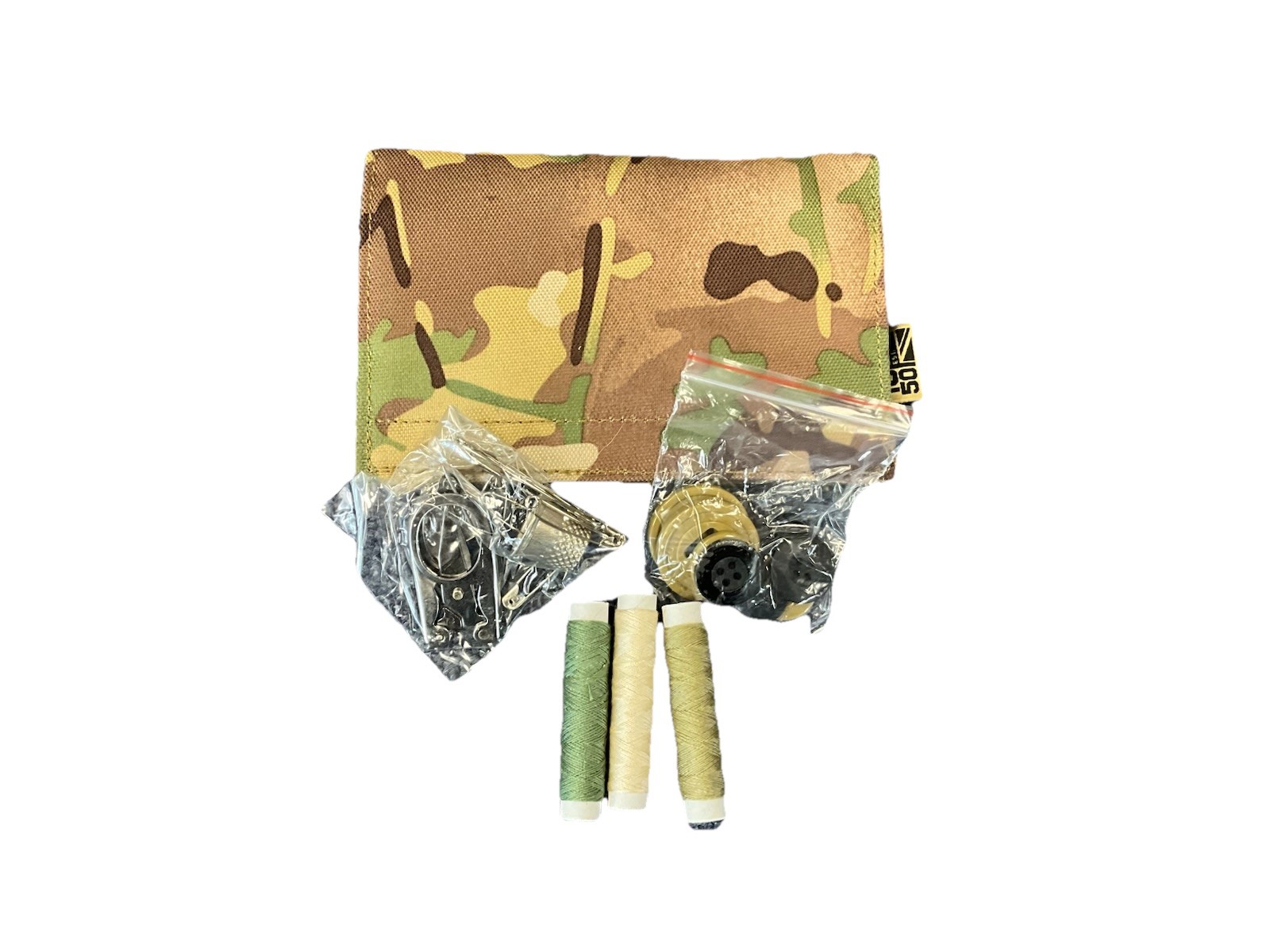 Genuine British Army MTP Sewing Kit with Pouch Clothing Uniform Repair Set
