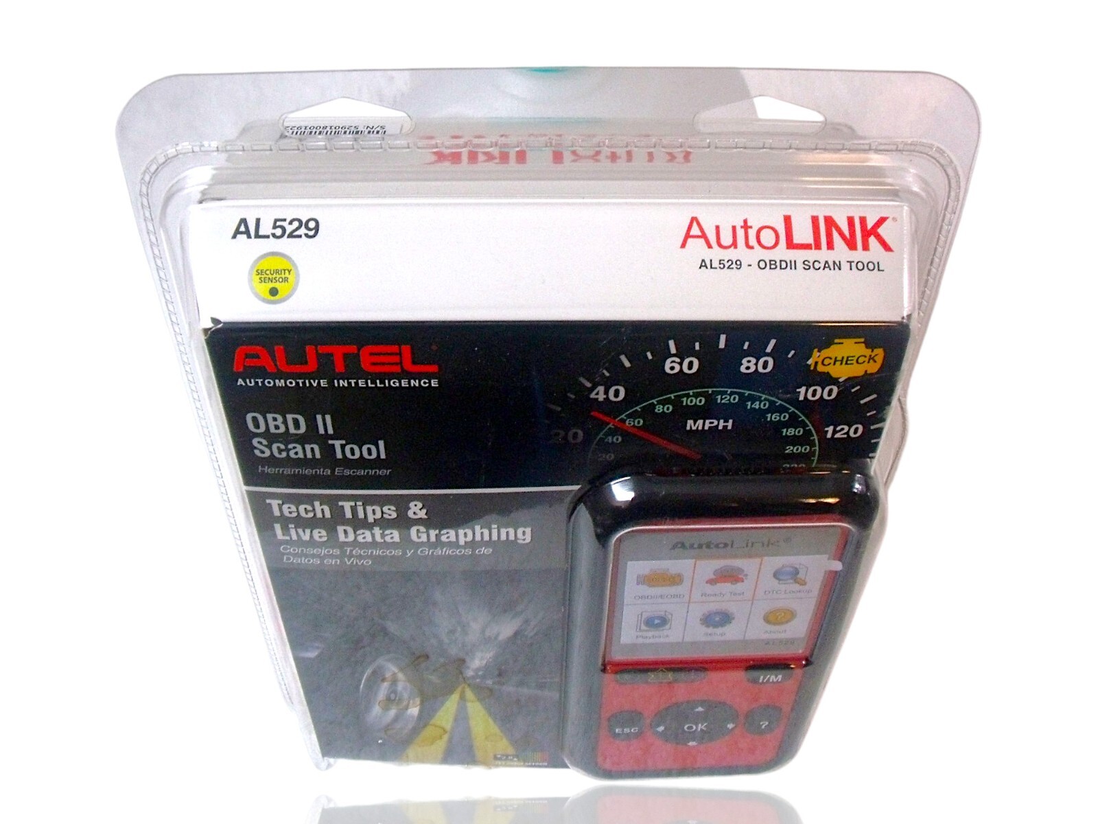 Autel AutoLink AL529 OBD2 Scanner Car Diagnostic Scan Tool Automotive Multimeter
