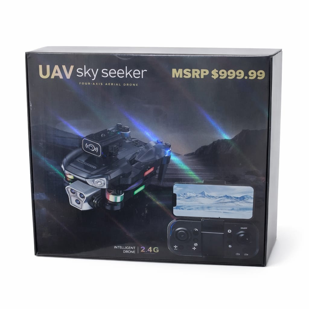4K Camera Drone UAV Sky Seeker RC Quadcopter 2.4G WiFi FPV Foldable HD Aerial Dr