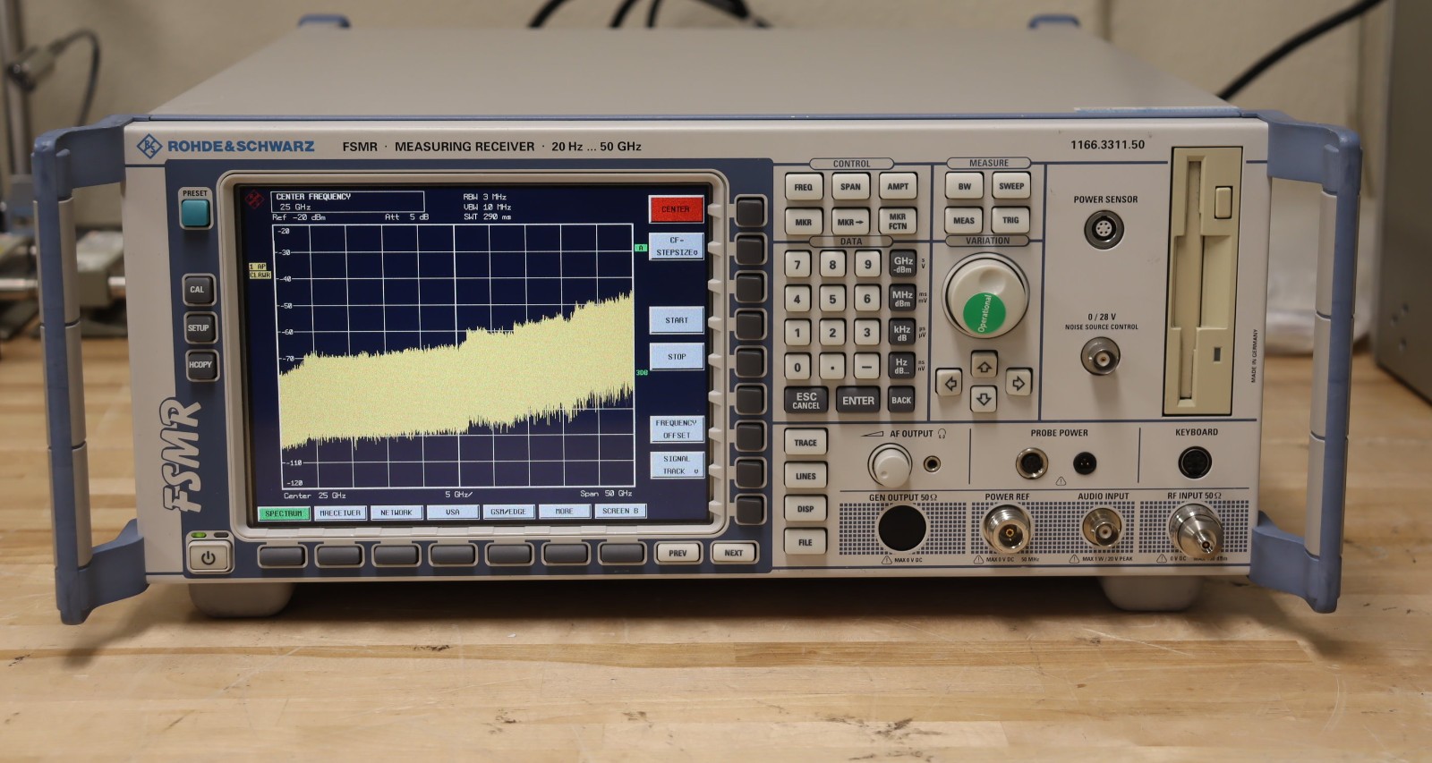 Rohde Schwarz FSMR50 Measuring Receiver & Spectrum Analyzer 50GHz GOOD w/Options