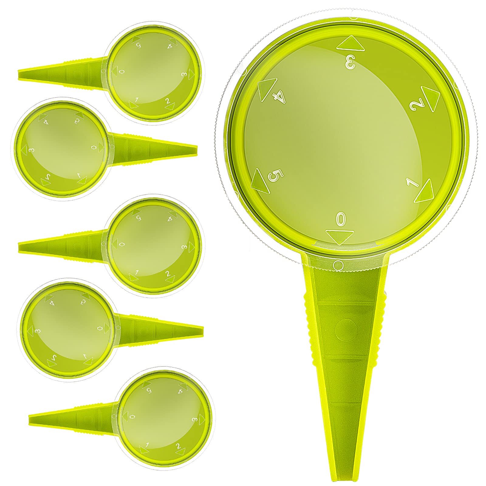 6 Pcs Mini Sowing Seed Dispenser Seed Planter Tool Mini Hand Seed Spreader