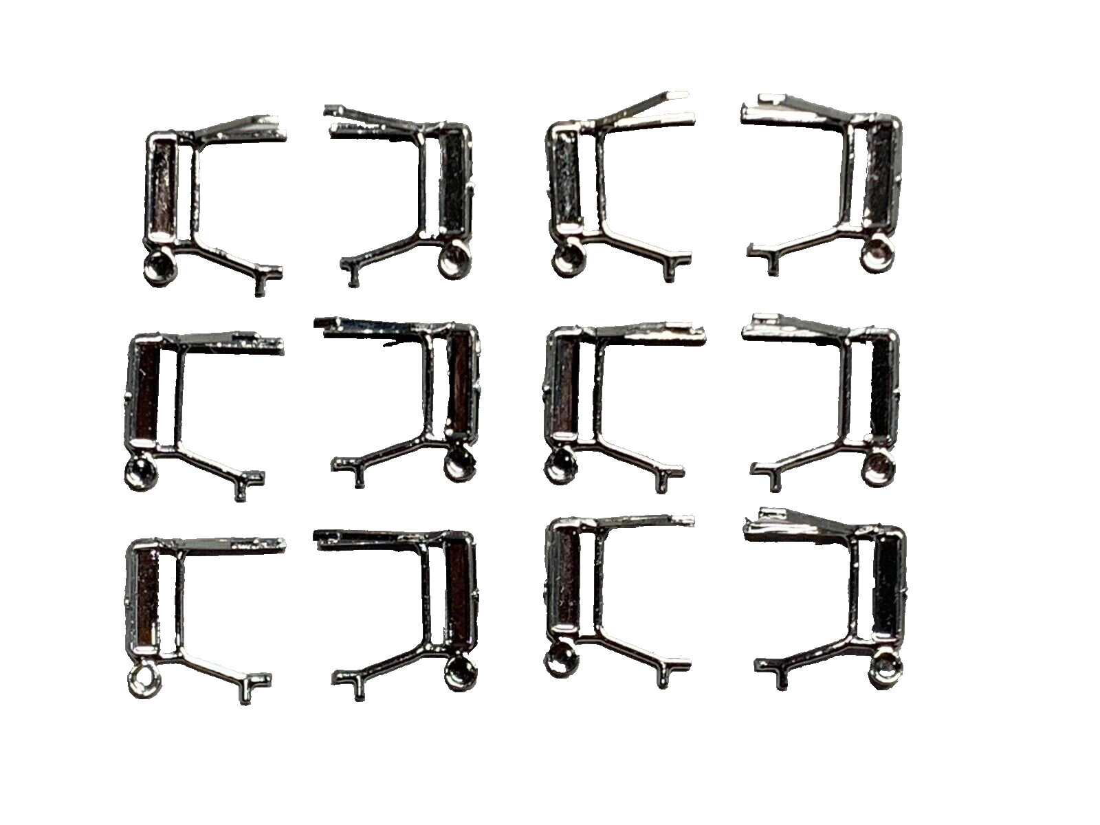 1/64 DCP PARTS (6) CHROME PETERBILT 389 MIRRORS