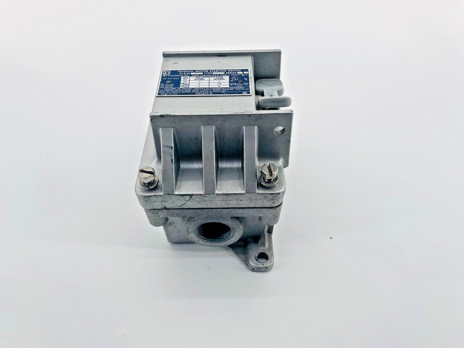 New Square D 2510KR2H Switch 30A 3P 10HP 575VAC 3PH Toggle NEMA 7/9