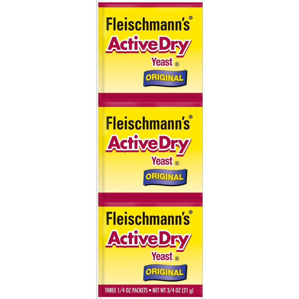 New Fleischmann's Active Dry Yeast ORIGINAL ( 3 strips each) Choose Option