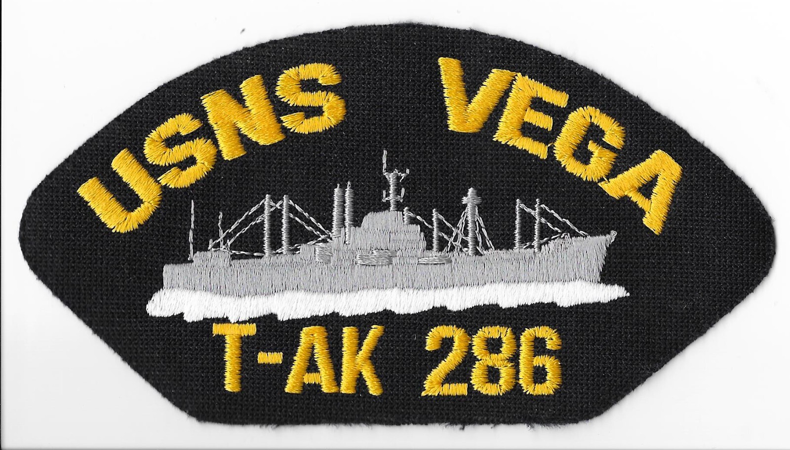 United States Navy USNS Vega T-AK 286 Hat Patch V1