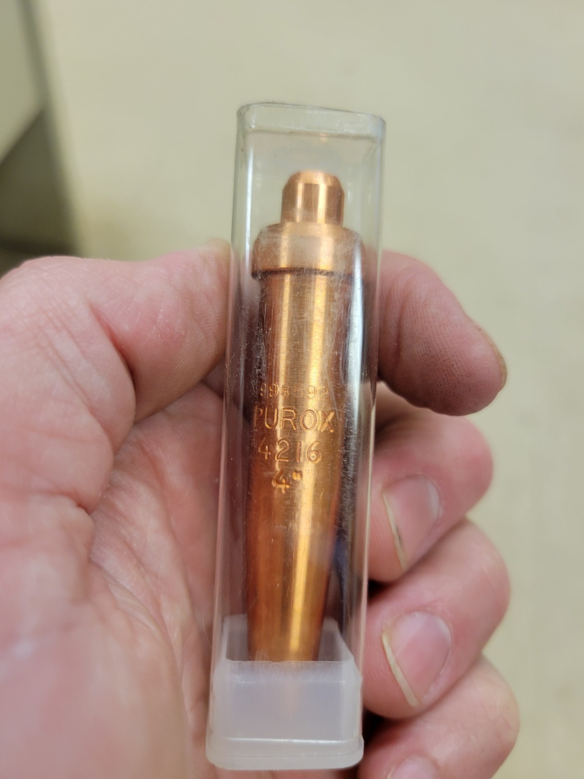 PUROX 998592 TORCH TIP 4216 4" ESAB PROPYLENE