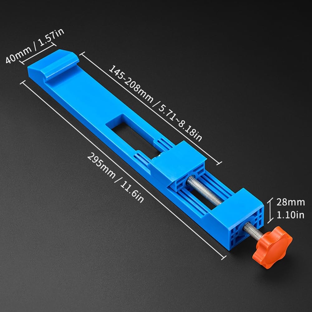 Circular Saw Guide Rail, Adjustable Cutting Machine Base Guide for 4-6 Inch Base