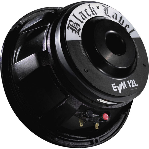Electro-Voice EVM12L-BLACKLABEL-8 Zakk Wylde 12 Signature Guitar Speaker, 8 Ohms
