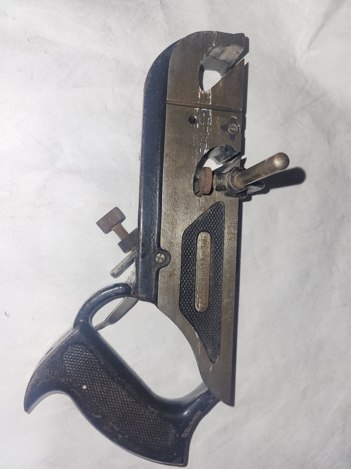 MILLERS FALLS NO. 85 RABBET PLANE WITH FENCE  IN MINT CONDITION