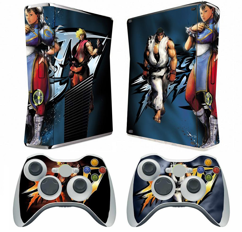 X27 Vinyl Decal Skin Sticker for Xbox360 slim and 2 controller skins