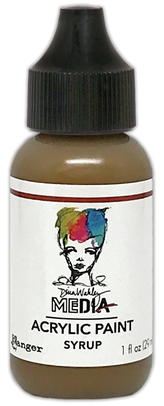 Dina Wakley Media Acrylic Paint 1oz-Syrup