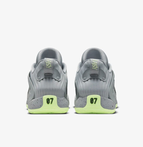 Nike KD15 TB Wolf Grey Volt Yellow Basketball Kevin Durant DO9826-001 Mens Size