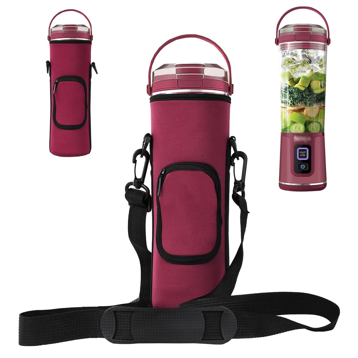 Storage Bag for Ninja Portable Blender Dust Cover Sleeve with Shoulder Strap,...