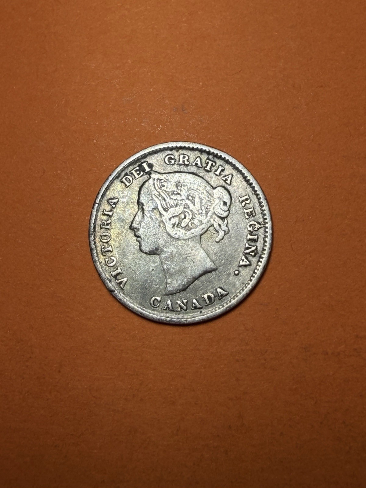 1893 Canada Silver 5 Cents (A3151)
