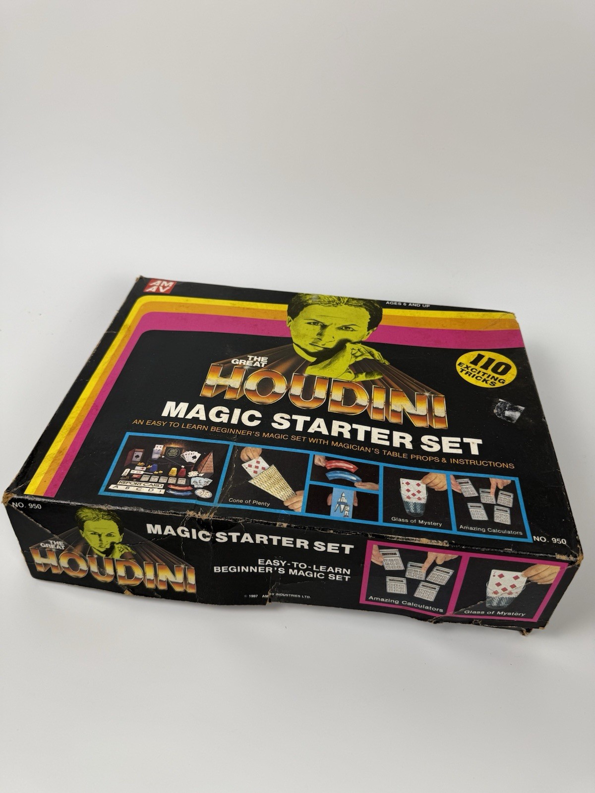 The Great Houdini Magic Starter Set AMAV Illusions 1987