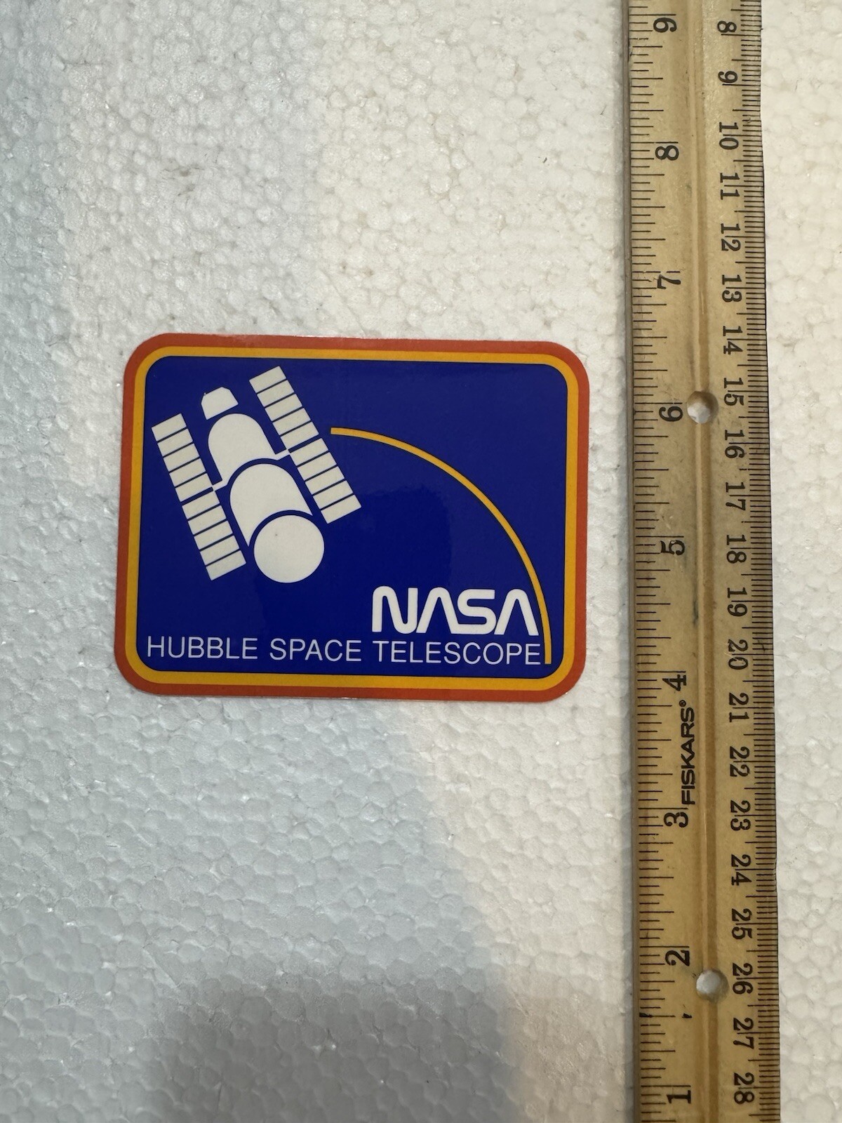 Vintage NASA Hubble Space Telescope Sticker