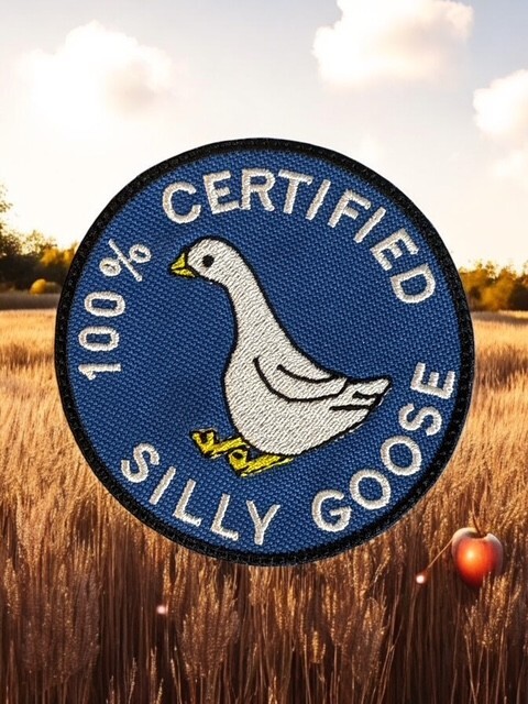Silly Goose 100% Certified Patch