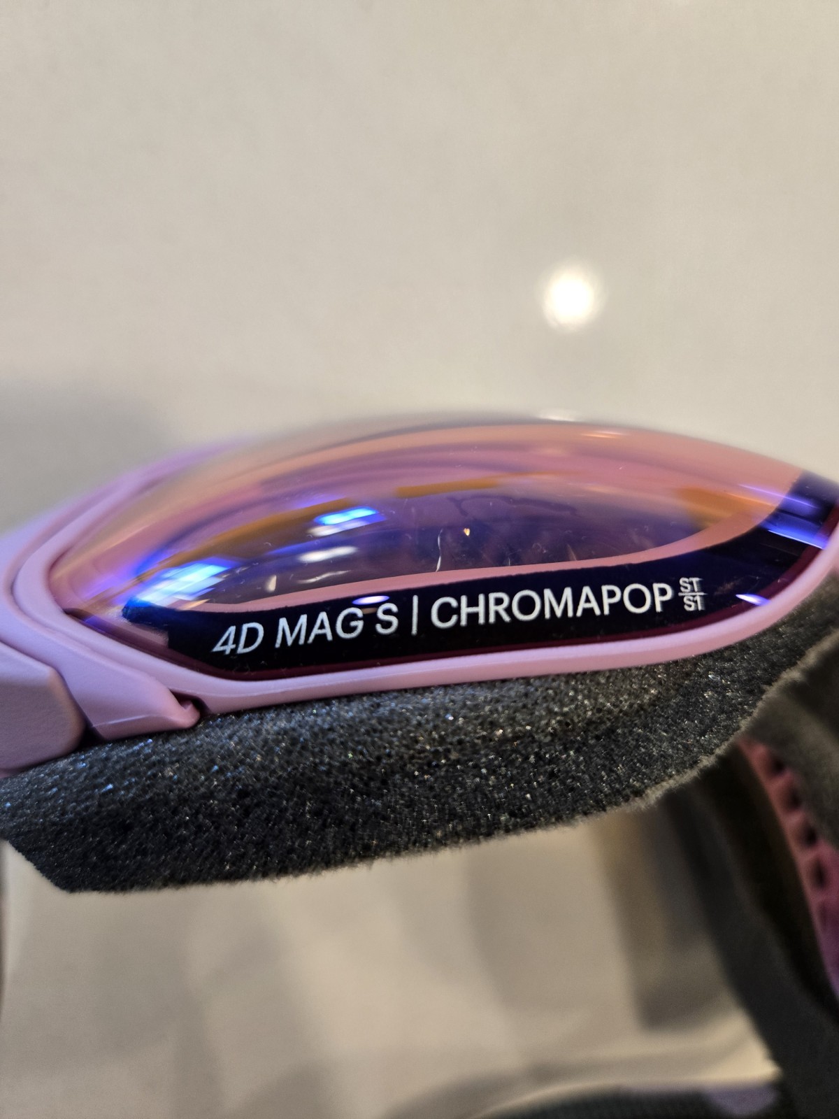New Smith 4D Mag S Proper Pink Paint Brush Goggles Chromapop Storm Blue Sensor