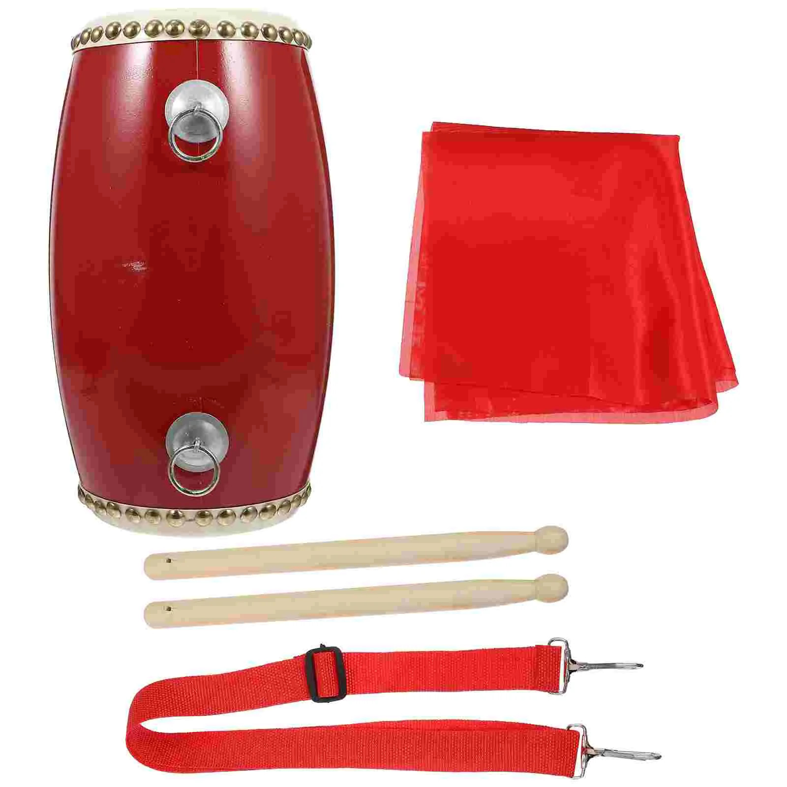 Waist Drum Sheepskin Drum Toy Chinese Drum Wooden Folk Pvc Folk Dance Drums Wood