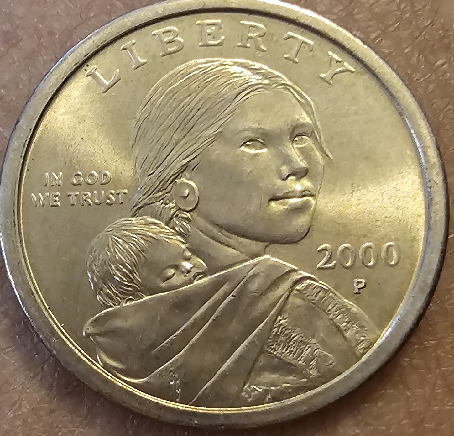 2000-P Sacagawea Error Dollar "Wounded Eagle" FS-90 Nice Coin Collectors Item