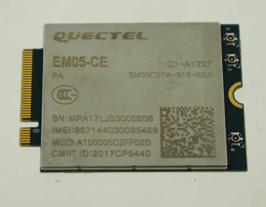 Quectel Wireless EM05-CE IoT/M2M Optimized 4G LTE Cat 4 M.2 Module NEW