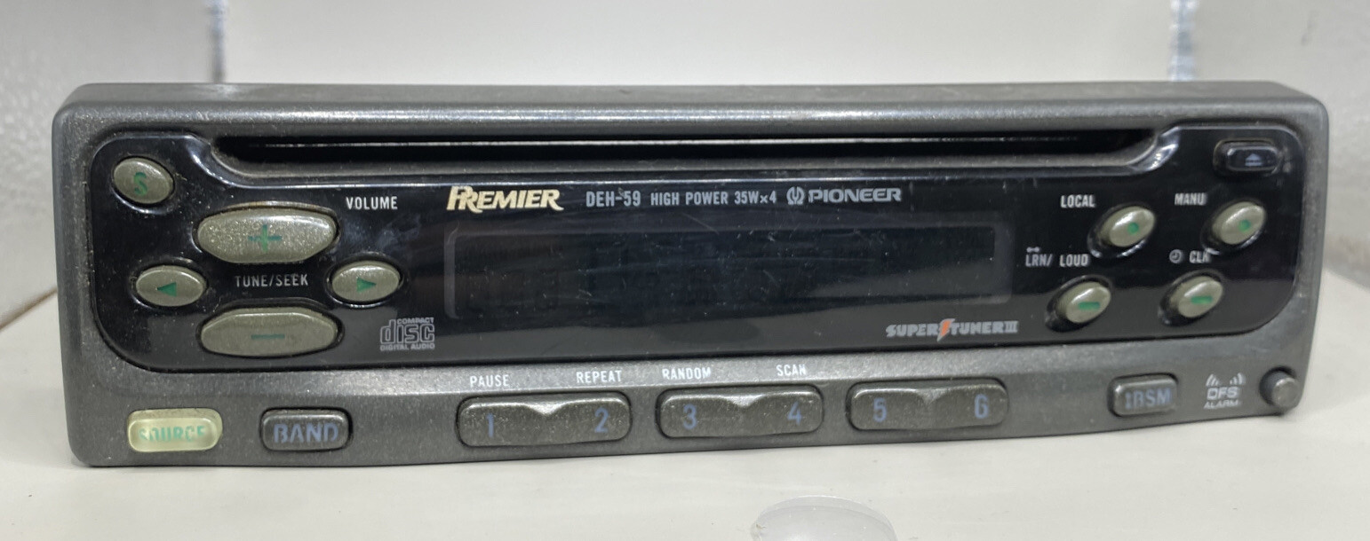 Pioneer Deh-59 Faceplate