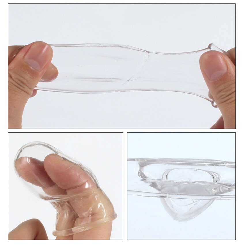 2PCS/Set Penis Glans Foreskin Phimosis Curing Correction Ring For Man-Supplement